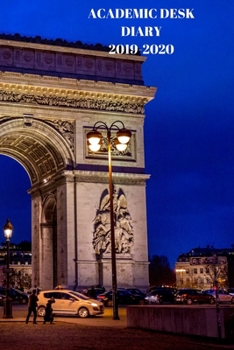 Paperback Academic Diary Week To View A5 Organiser Planner: Starts 1 August 2019 Until 31 July 2020. Cactus Diary, Paperback With Soft Water Repelling Matte Fro Book