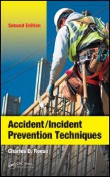 Hardcover Accident/Incident Prevention Techniques Book