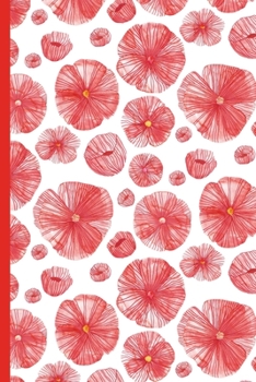 Paperback Notes: A Blank Guitar Tab Music Notebook with Watercolor Poppies Cover Art Book