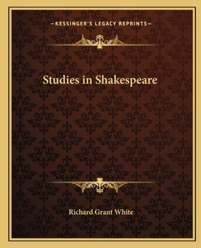 Studies in Shakespeare.