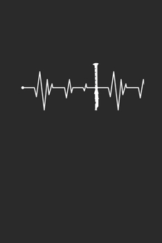 Paperback Flute Heartbeat: Flutes Notebook, Blank Lined (6" x 9" - 120 pages) Musical Instruments Themed Notebook for Daily Journal, Diary, and G Book