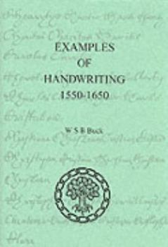 Paperback Examples of Handwriting, 1550-1650 Book
