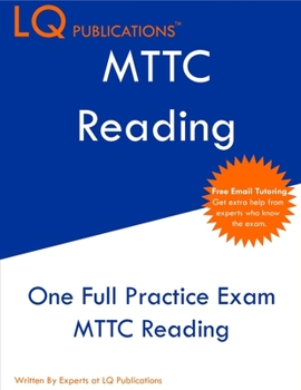 Paperback MTTC Reading: One Full Practice Exam - Free Online Tutoring - Updated Exam Questions Book