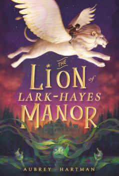 Library Binding Lion of Lark-Hayes Manor Book