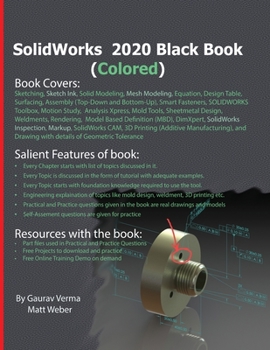 Paperback SolidWorks 2020 Black Book (Colored) Book