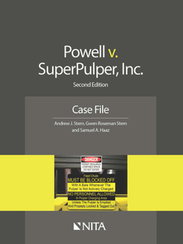 Paperback Powell v. SuperPulper, Inc.: Case File Book