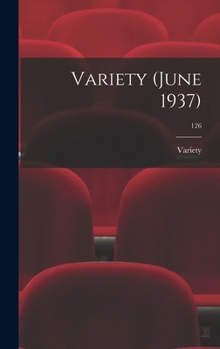Hardcover Variety (June 1937); 126 Book