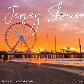 Calendar Jersey Shore 2024 12 X 12 Wall Calendar Book