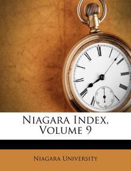 Paperback Niagara Index, Volume 9 Book