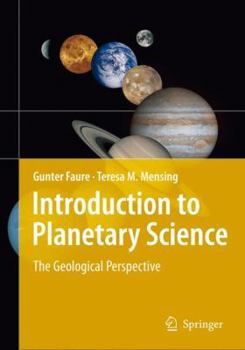 Hardcover Introduction to Planetary Science: The Geological Perspective Book