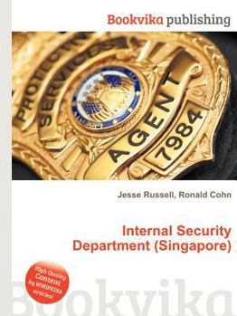 Paperback Internal Security Department (Singapore) Book