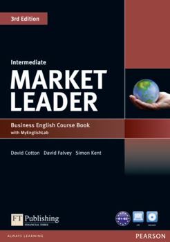 Pocket Book Market Leader 3rd Edition Intermediate Coursebook with DVD-ROM and My Lab Access Code Pack Book