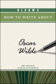 Hardcover Bloom's How to Write about Oscar Wilde Book