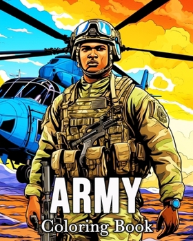 Paperback Army Coloring Book: 50 Amazing Images for Stress Relief and Relaxation Book
