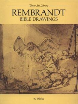 Paperback Rembrandt Bible Drawings: 60 Works Book