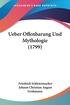 Paperback Ueber Offenbarung Und Mythologie (1799) Book