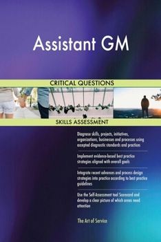 Paperback Assistant GM Critical Questions Skills Assessment Book