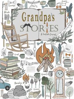 Paperback Grandpa's Stories: A Keepsake Journal Book