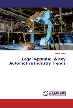 Paperback Legal Appraisal & Key Automotive Industry Trends Book
