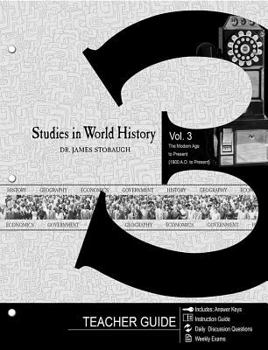 Paperback Studies in World History Vol 3 the Modern Age to Present (1900 A.D. to Present) Study Guide: Teacher Book
