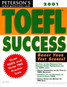 Paperback Peterson's Toefl Success 2001 Book