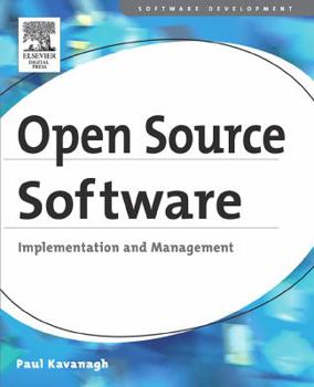 Paperback Open Source Software: Implementation and Management Book