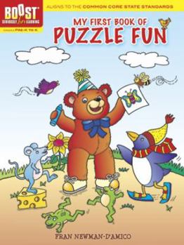 Paperback My First Book of Puzzle Fun Book