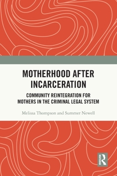 Paperback Motherhood after Incarceration: Community Reintegration for Mothers in the Criminal Legal System Book