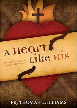 Hardcover A Heart Like His: Meditations on the Sacred Heart of Jesus Book