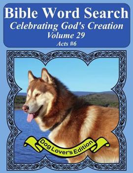 Paperback Bible Word Search Celebrating God's Creation Volume 29: Acts #6 Extra Large Print Book