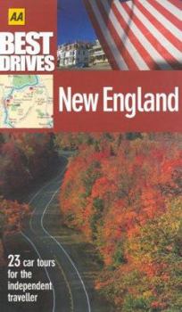 Paperback AA Best Drives New England (AA Best Drives) Book