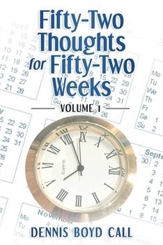 Paperback Fifty-Two Thoughts for Fifty-Two Weeks Book