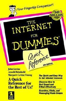 Paperback The Internet For Dummies: Quick Reference Book