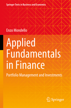 Paperback Applied Fundamentals in Finance: Portfolio Management and Investments Book