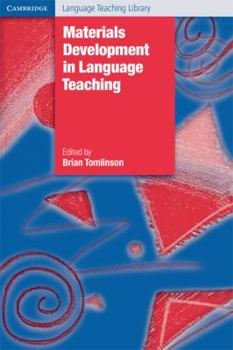 Paperback Materials Development in Language Teaching Book