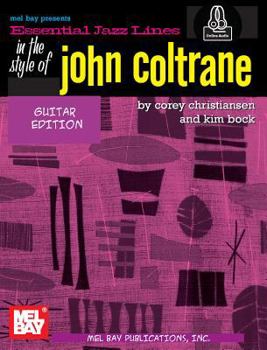 Paperback Essential Jazz Lines: In the Style of John Coltrane/Guitar EDT. Book