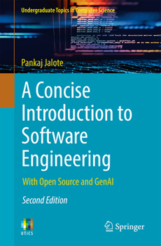 Paperback A Concise Introduction to Software Engineering: With Open Source and Genai Book