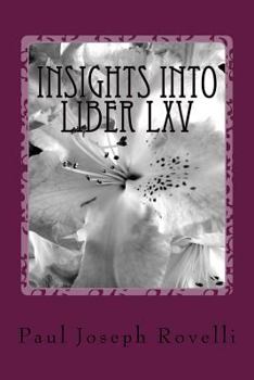 Paperback Insights Into Liber LXV Book
