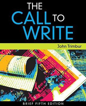 Paperback The Call to Write, Brief Edition Book