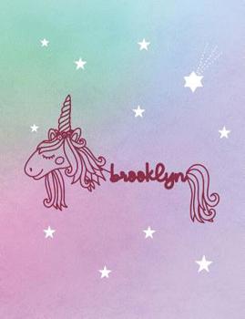 Paperback Brooklyn: Unicorn Name Notebook Book