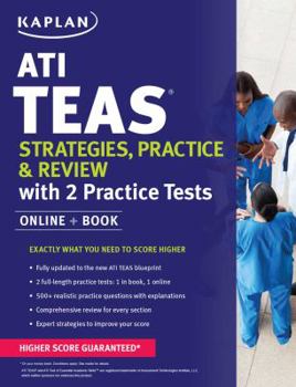ATI TEAS Strategies, Practice  Review with 2 Practice Tests: Online + Book