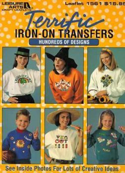 Paperback Terrific Iron on Transfers Book
