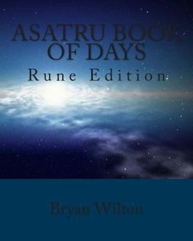Paperback Asatru Book of Days: Rune Edition Book
