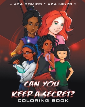 Paperback Aza Comics Can You Keep A Secret? Coloring Book