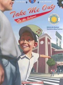 Hardcover Take Me Out to the Ballgame [With CD] Book