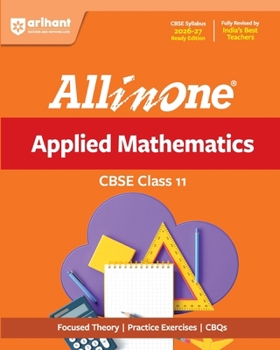 Paperback All in One Applied Mathematics CBSE Class 11 Book