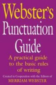 Paperback Webster's Punctuation Guide Book