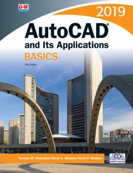 Paperback AutoCAD and Its Applications Basics 2019 Book