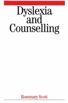 Paperback Dyslexia and Counselling Book