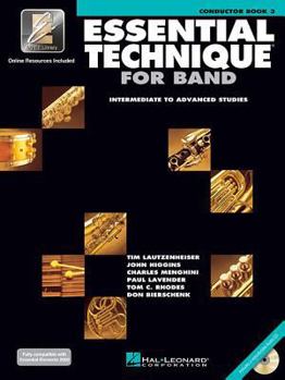 Paperback Essent Technique Band W/Eei Conductor Bk3 Includes Cdr & Online Media Ee2k Compatible Book